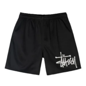 Big Basic Mesh Black Stussy Short