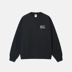 Nike X Stussy Crewneck Sweatshirt – Black